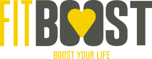 Logo Fitboost. Treino Personalizado